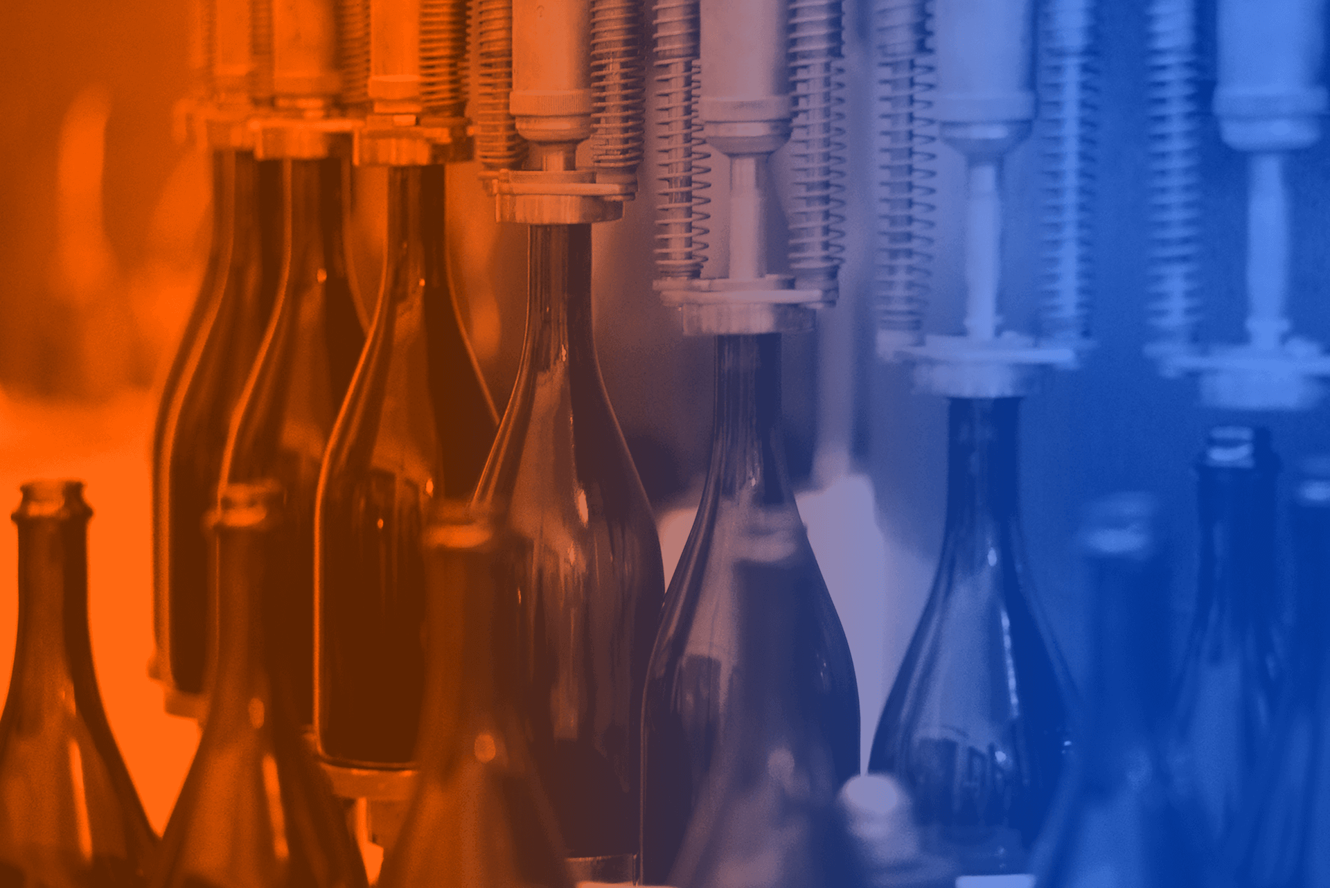 Darstellung eines mit ELKALUB H1-Schmierstoffen betriebenen Füllerkarussels in einer Getränkeabfüllanlage.